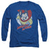 MIGHTY MOUSE/MIGHTY CIRCLE -  L/S ADULT 18/1  - ROYAL BLUE