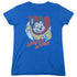 MIGHTY MOUSE/MIGHTY CIRCLE - S/S WOMENS TEE - ROYAL BLUE