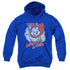 MIGHTY MOUSE/MIGHTY CIRCLE - YOUTH PULLOVER HOODIE - ROYAL BLUE
