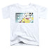 MIGHTY MOUSE/MIGHTY RECTANGLE - S/S TODDLER TEE - WHITE