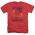 MIGHTY MOUSE/BREAK THE BOX - ADULT HEATHER - RED