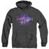 TWILIGHT ZONE/TWILIGHT GALAXY - ADULT HEATHER HOODIE - BLACK