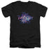 TWILIGHT ZONE/TWILIGHT GALAXY - S/S ADULT V-NECK 30/1 - BLACK
