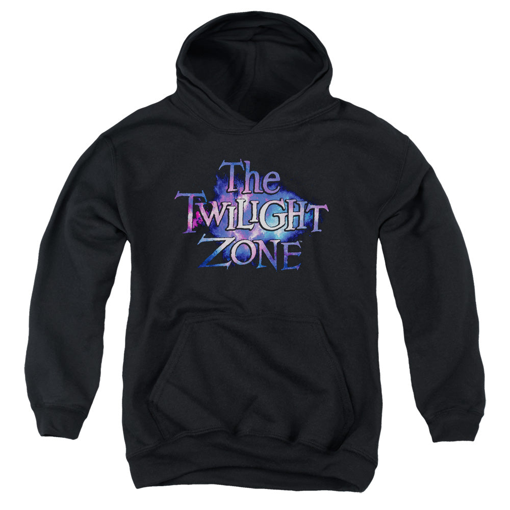 TWILIGHT ZONE/TWILIGHT GALAXY - YOUTH PULLOVER HOODIE - BLACK