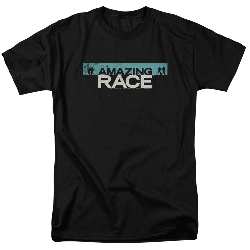 AMAZING RACE/BAR LOGO - S/S ADULT 18/1  -  BLACK