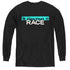 AMAZING RACE/BAR LOGO - YOUTH LONG SLEEVE TEE - BLACK