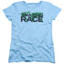 AMAZING RACE/RACE WORLD - S/S WOMENS TEE - LIGHT BLUE