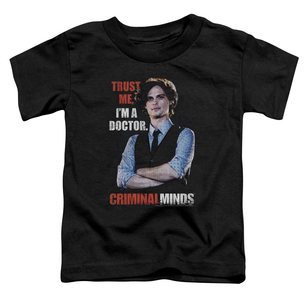 CRIMINAL MINDS/TRUST ME - S/S TODDLER TEE - BLACK