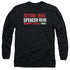 CRIMINAL MINDS/FUTURE BRIDE -  L/S ADULT 18/1  - BLACK