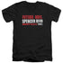 CRIMINAL MINDS/FUTURE BRIDE - S/S ADULT V-NECK 30/1 - BLACK