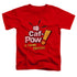 NCIS/STRANGE - S/S TODDLER TEE - RED