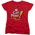 NCIS/STRANGE - S/S WOMENS TEE - RED