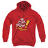 NCIS/STRANGE - YOUTH PULLOVER HOODIE - RED