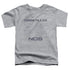 NCIS/GIBBS RULES - S/S TODDLER TEE - ATHLETIC HEATHER