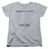 NCIS/GIBBS RULES - S/S WOMENS TEE - ATHLETIC HEATHER