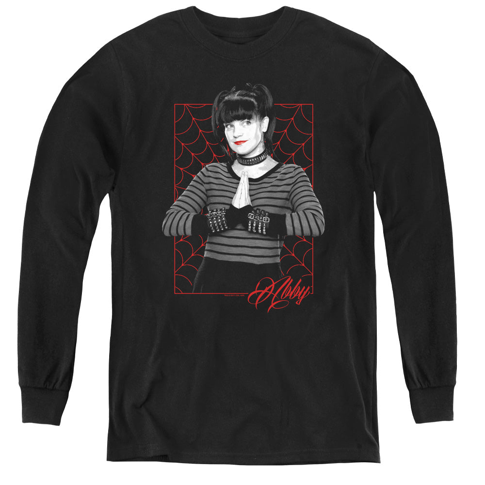 NCIS/ABBY WEBS - YOUTH LONG SLEEVE TEE - BLACK