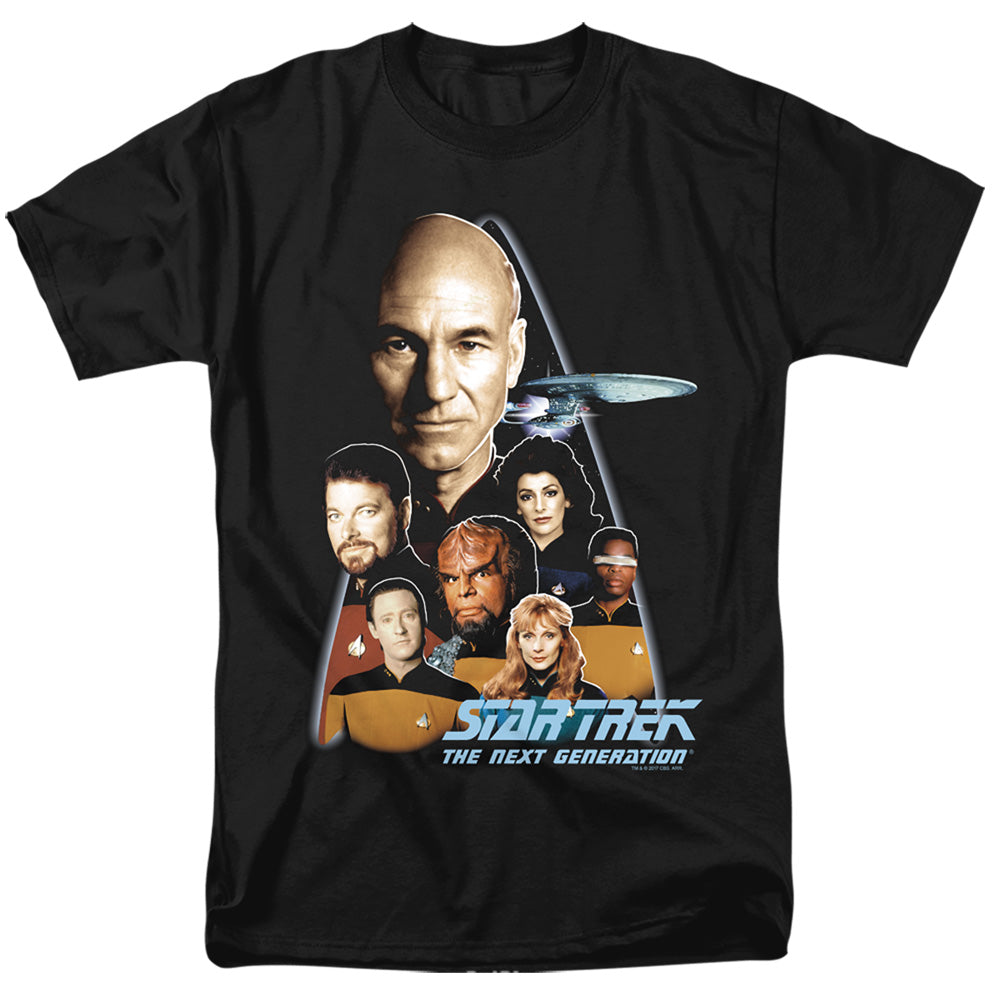 STAR TREK/THE NEXT GENERATION - S/S ADULT 18/1 - BLACK
