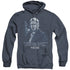 NCIS/CREEK - ADULT HEATHER HOODIE - NAVY