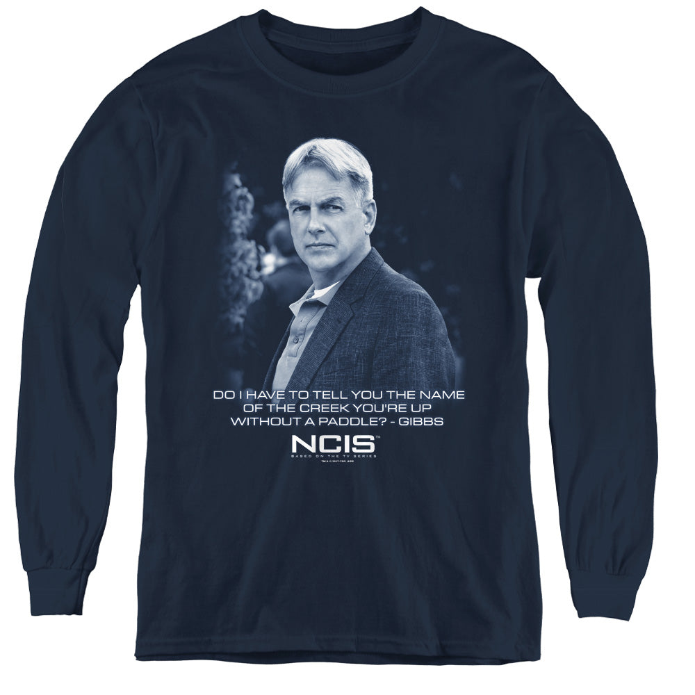 NCIS/CREEK - YOUTH LONG SLEEVE TEE - NAVY