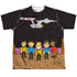STAR TREK/PIXEL CREW (FRONT/BACK PRINT) - S/S YOUTH POLY CREW - MULTI