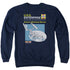 STAR TREK/ENTERPRISE MANUAL - ADULT CREWNECK SWEATSHIRT - NAVY