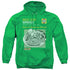 STAR TREK/BRIDGE MANUAL - ADULT PULLOVER HOODIE - KELLY GREEN