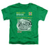 STAR TREK/BRIDGE MANUAL - S/S TODDLER TEE - KELLY GREEN
