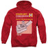 STAR TREK/COMM MANUAL - ADULT PULLOVER HOODIE - RED