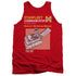 STAR TREK/COMM MANUAL - ADULT TANK - RED
