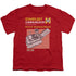 STAR TREK/COMM MANUAL - S/S YOUTH 18/1 - RED
