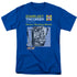 STAR TREK/TRICORDER MANUAL - S/S ADULT 18/1  -  ROYAL BLUE