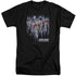 STAR TREK/BEAM US UP - S/S ADULT TALL 18/1 - BLACK