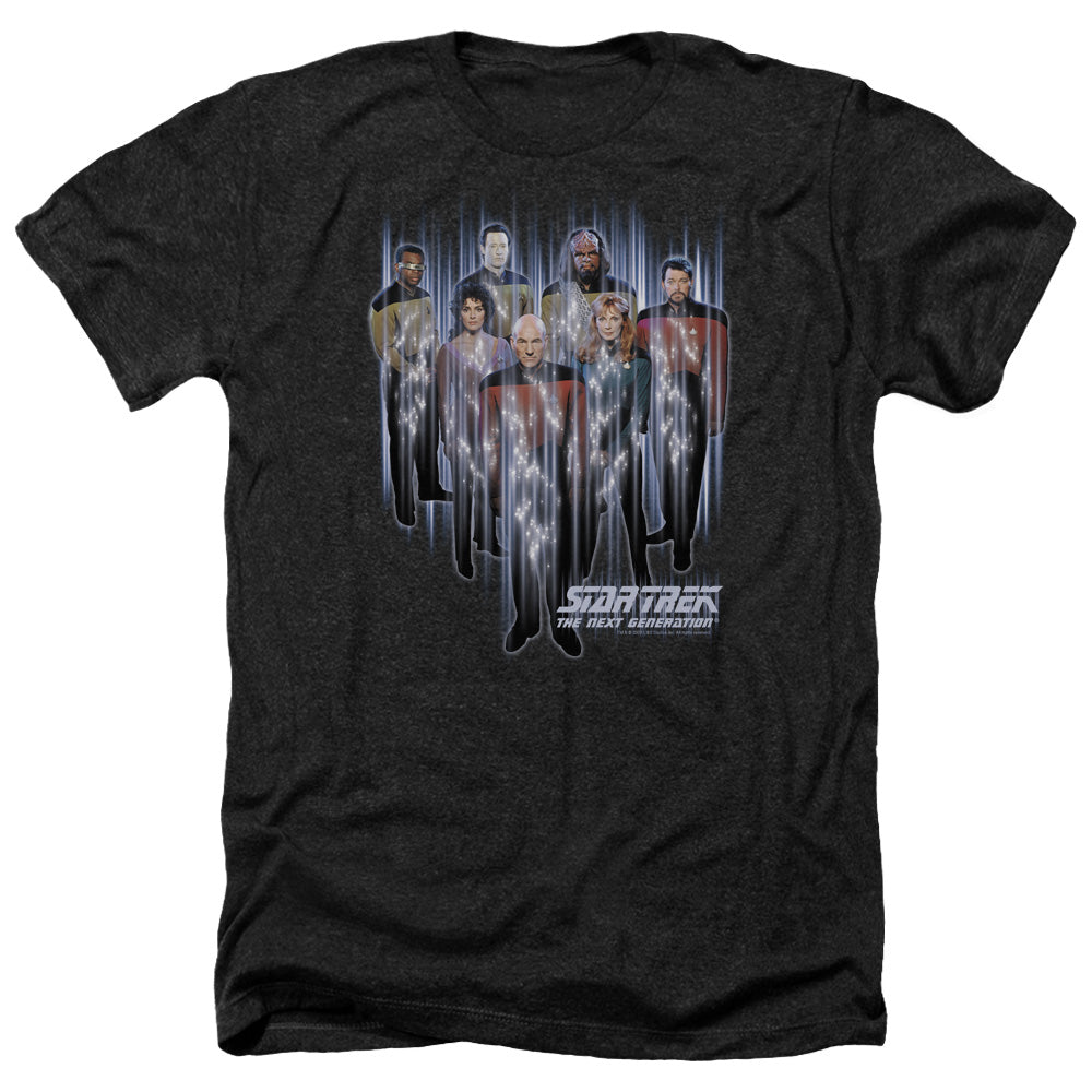 STAR TREK/BEAM US UP - ADULT HEATHER - BLACK
