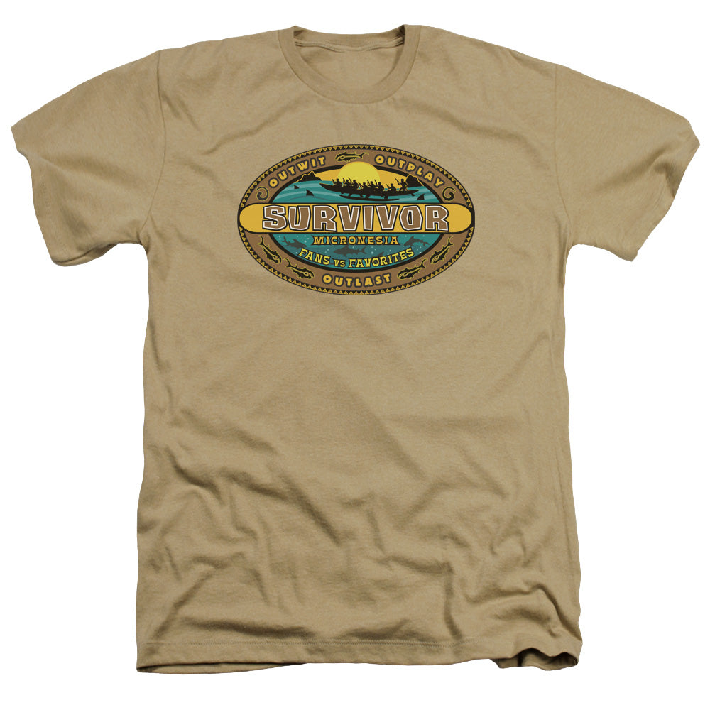 SURVIVOR/MICRONESIA - ADULT HEATHER - SAND
