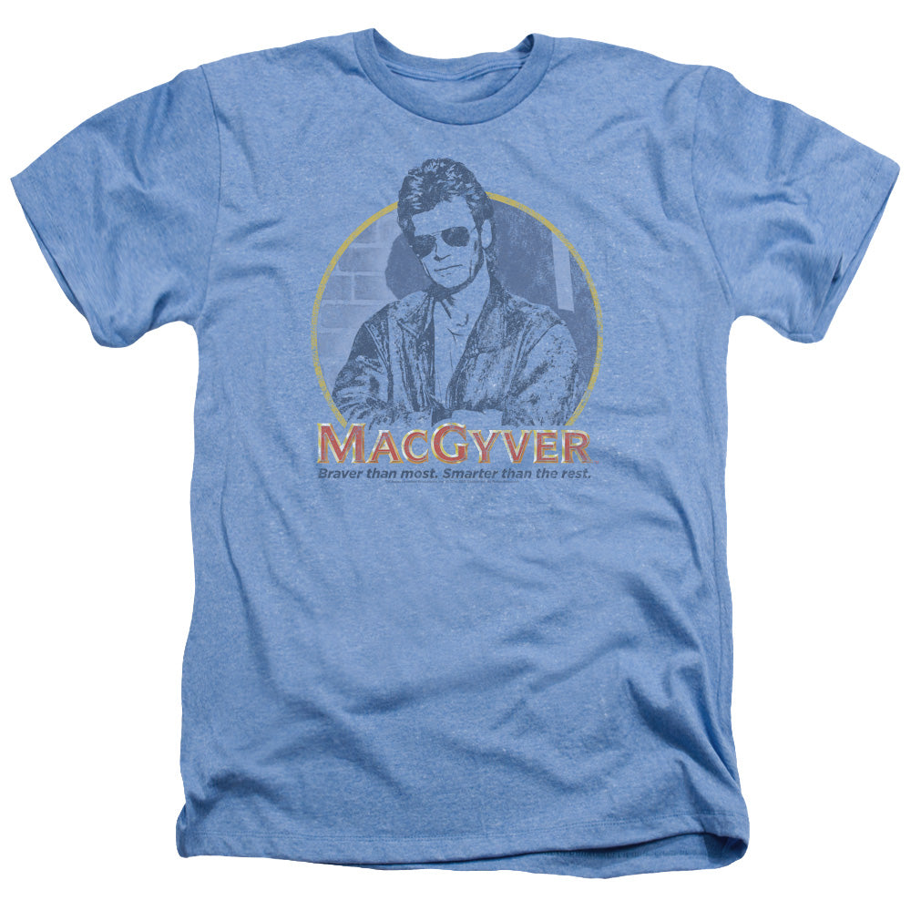 MACGYVER/TITLE - ADULT HEATHER - LIGHT BLUE