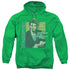 MACGYVER/WONDEROUS PAPERCLIP - ADULT PULLOVER HOODIE - KELLY GREEN