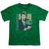 MACGYVER/WONDEROUS PAPERCLIP - S/S YOUTH 18/1 - KELLY GREEN
