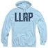 STAR TREK/LLAP - ADULT PULLOVER HOODIE - LIGHT BLUE
