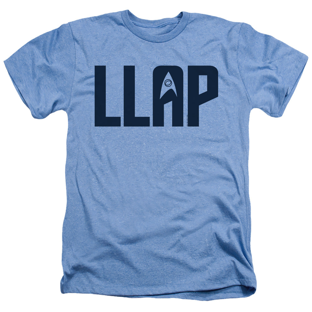 STAR TREK/LLAP - ADULT HEATHER - LIGHT BLUE