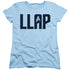 STAR TREK/LLAP - S/S WOMENS TEE - LIGHT BLUE