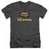 SURVIVOR/TRIBE HAS SPOKEN - S/S ADULT V-NECK 30/1 - CHARCOAL