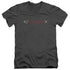 SCORPION/LOGO - S/S ADULT V-NECK 30/1 - CHARCOAL