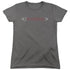 SCORPION/LOGO - S/S WOMENS TEE - CHARCOAL