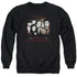 SCORPION/CAST - ADULT CREWNECK SWEATSHIRT - BLACK
