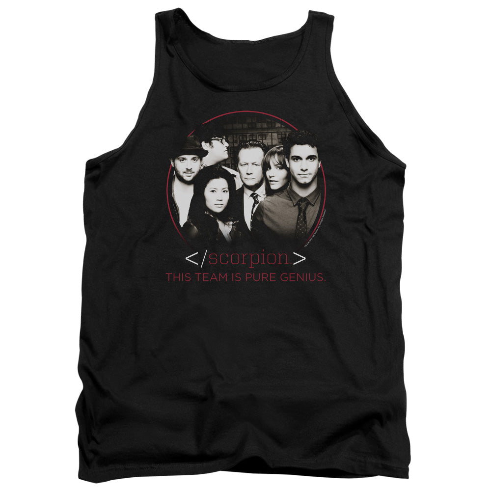 SCORPION/CAST - ADULT TANK - BLACK