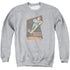 SCORPION/PROTON ARNOLD POSTER - ADULT CREWNECK SWEATSHIRT - ATHLETIC HEATHER