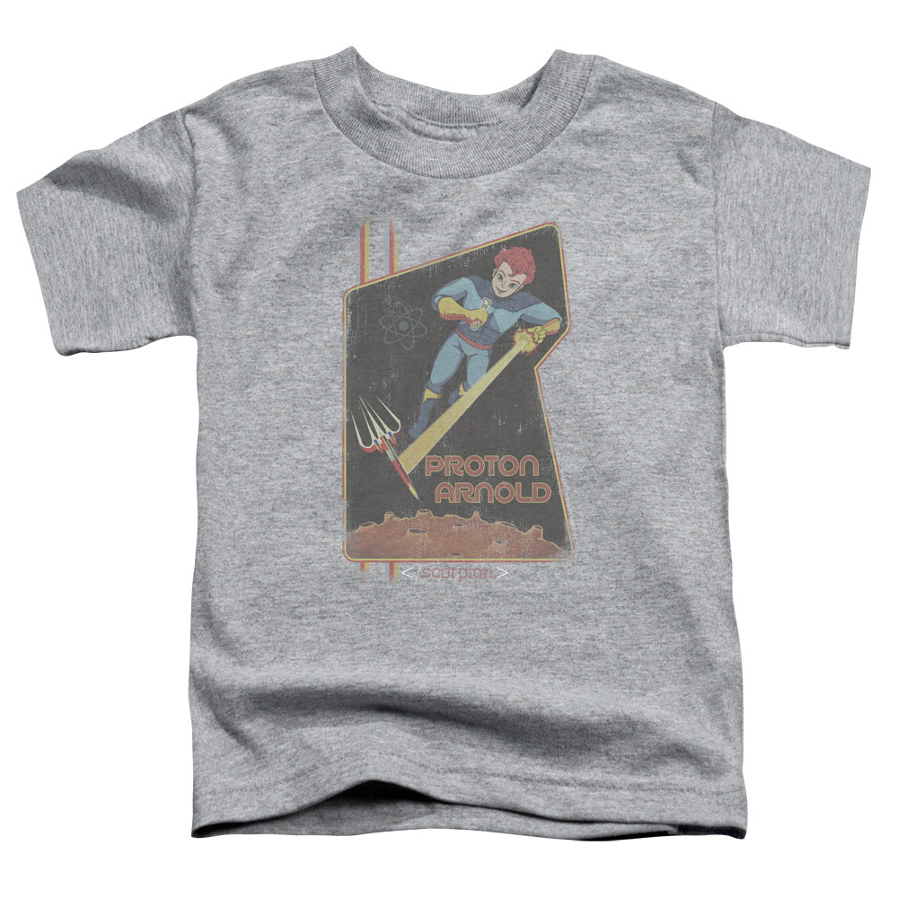 SCORPION/PROTON ARNOLD POSTER - S/S TODDLER TEE - ATHLETIC HEATHER
