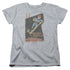 SCORPION/PROTON ARNOLD POSTER - S/S WOMENS TEE - ATHLETIC HEATHER