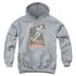 SCORPION/PROTON ARNOLD POSTER - YOUTH PULLOVER HOODIE - ATHLETIC HEATHER