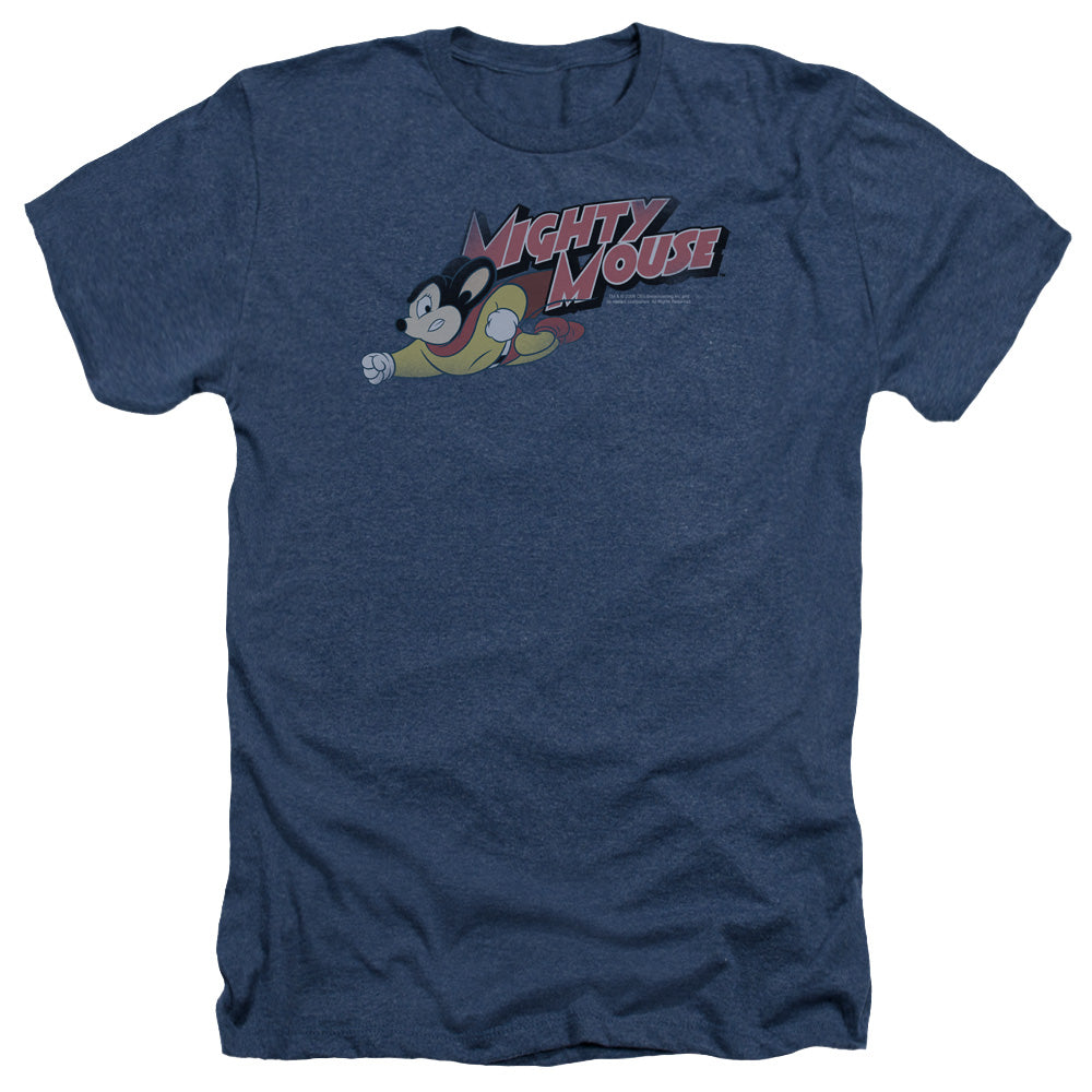MIGHTY MOUSE/MIGHTY RETRO - ADULT HEATHER - NAVY